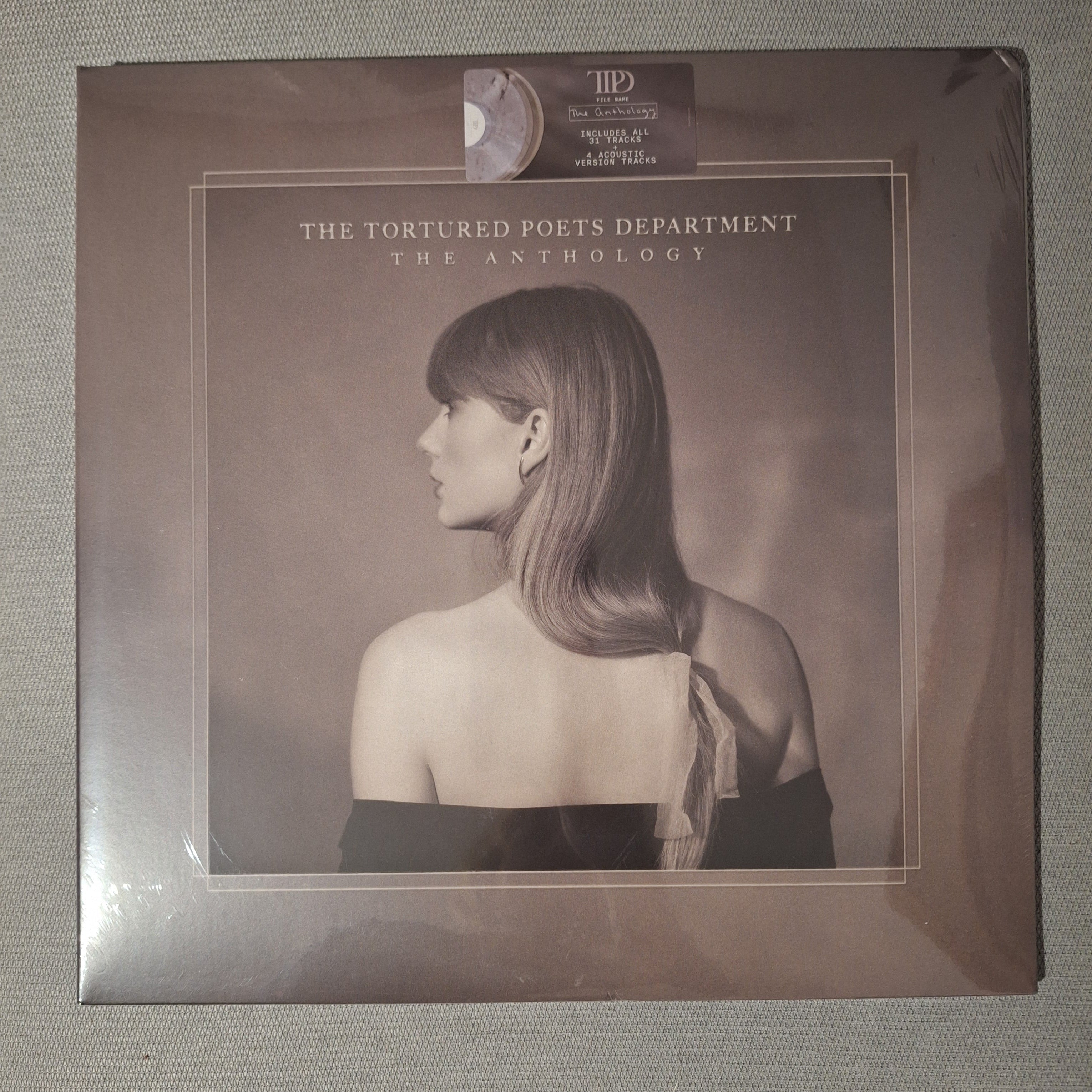 Taylor Swift The Tortured Poets Department: The Anthology (Marbled Translucent Vinyl)