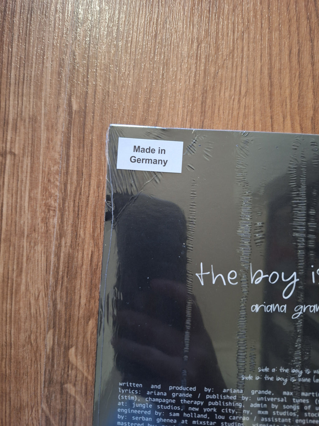 Ariana Grande: The Boy Is Mine: Clear Vinyl 7" Single (Limited Edition) B-STOCK