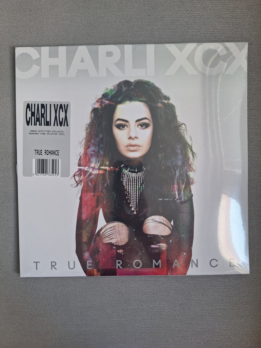 Charli XCX: True Romance Urban Outfitters Exclusive Burgundy Pink Splatter Vinyl B-STOCK