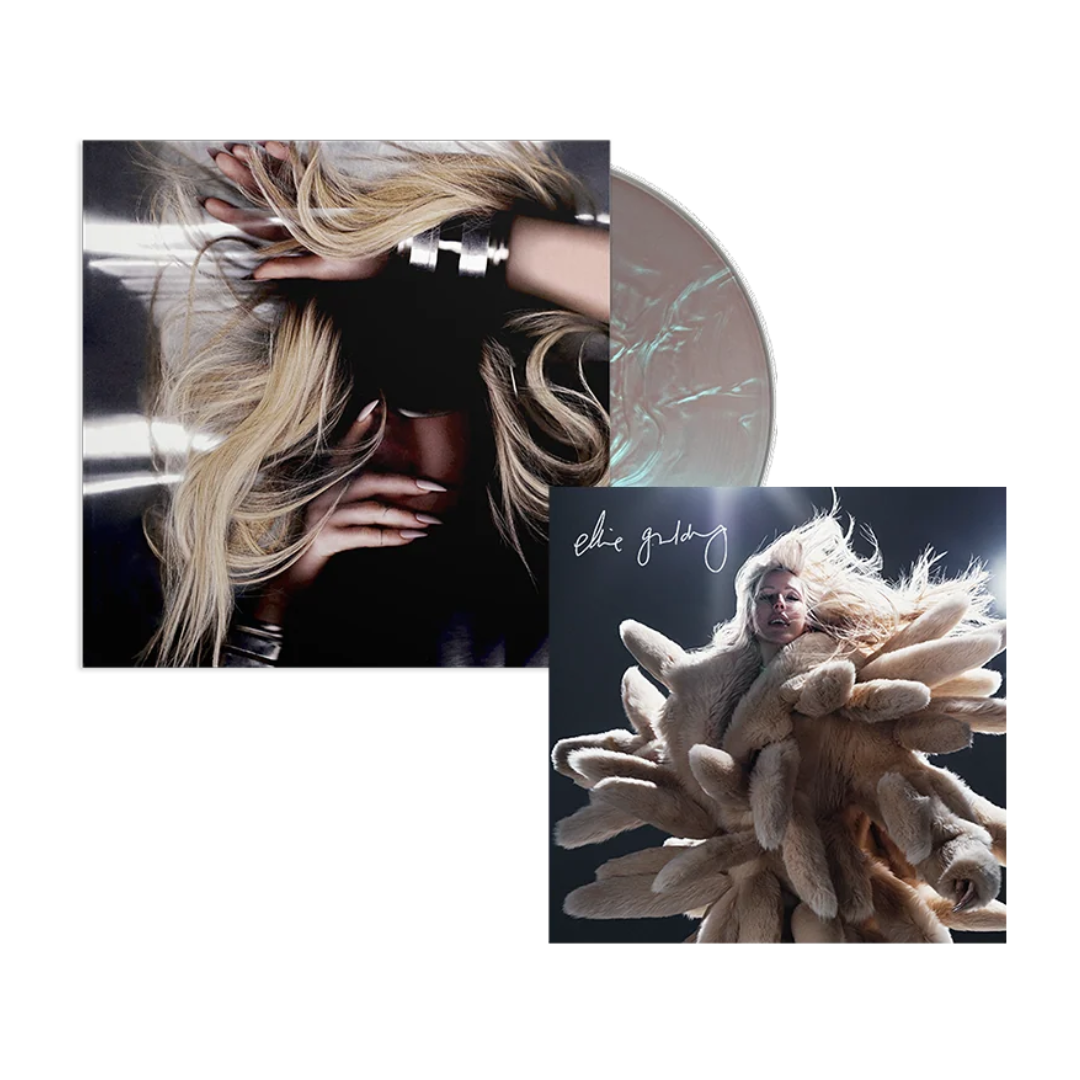 Ellie Goulding: I Know Too Much Store Exclusive Pearl Flip Lagoon Vinyl + Signed Artcard PREORDER