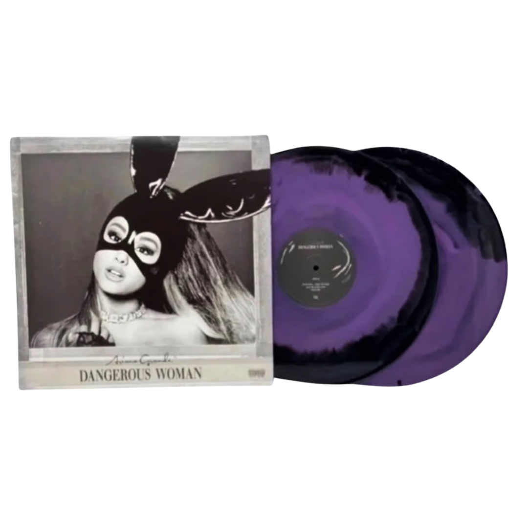 Ariana Grande: Dangerous Woman Purple & Black Swirl Vinyl