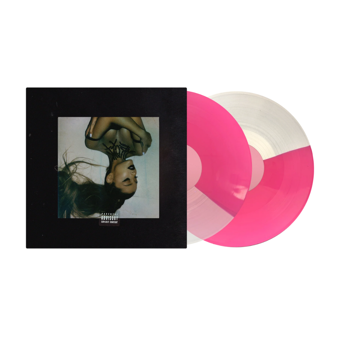 Ariana Grande: thank u, next 2lp half clear/pink Vinyl