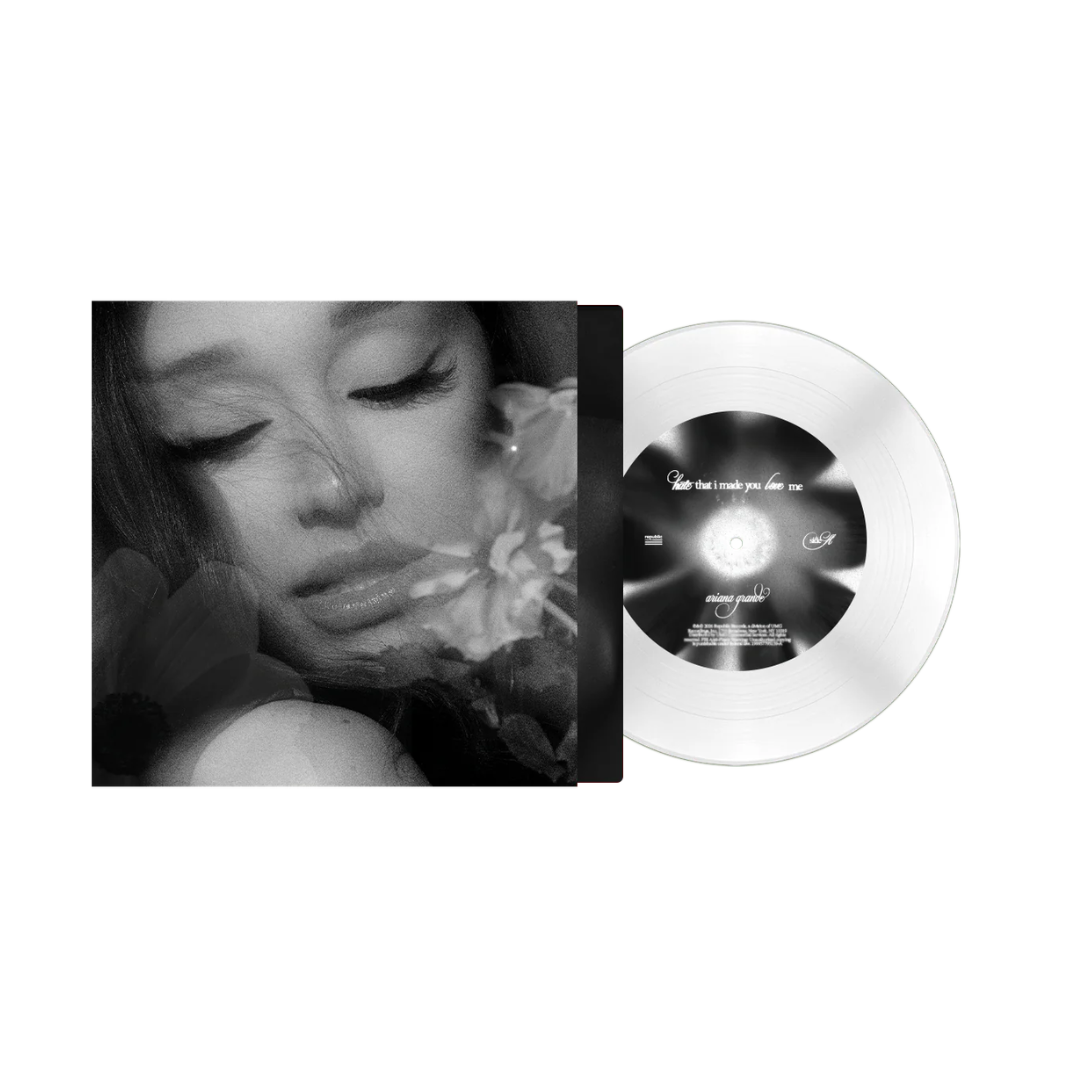 Ariana Grande: hate that i made you love me Instrumental - dandelion white 7" Vinyl PREORDER