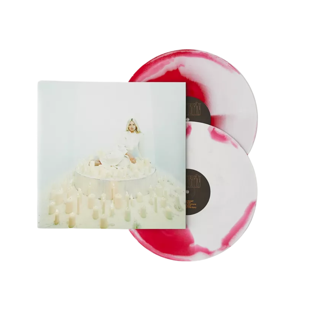 Ashe: Ashlyn 2x Limited Edition Urban Outfitters Red and White Vinyl with sleeve defect