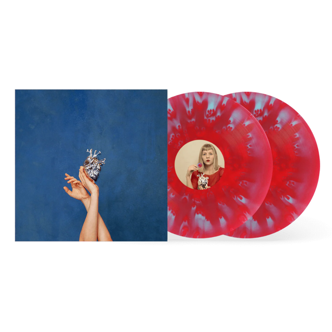 Aurora: What Happened To The Heart? (Cloudy Red & Blue Vinyl) 2xLP Limited Edition