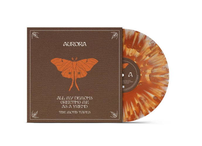 Aurora: All My Demons Greeting Me As A Friend (The Moth Tapes) Toffee Splatter Vinyl PREORDER