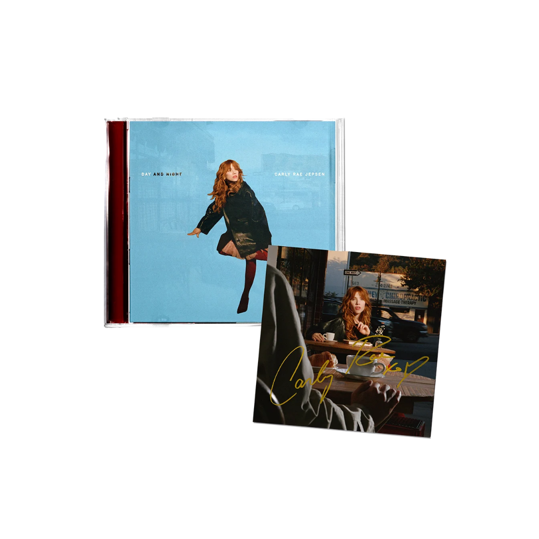 Carly Rae Jepsen: Day and Night Alternate Cover CD + Signed Art Card PREORDER