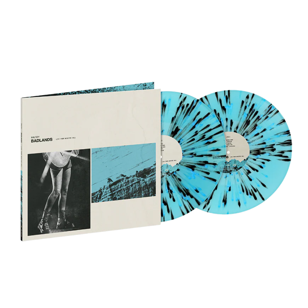 Halsey: Badlands Live From Webster Hall Gasoline Blue Splatter Vinyl PREORDER
