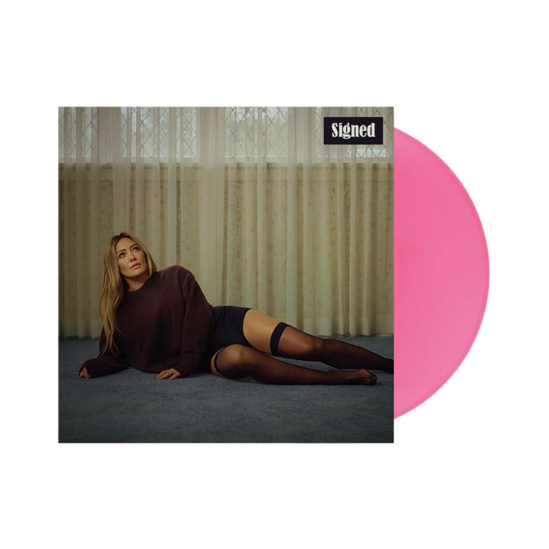 Hilary Duff: Luck..or something Signed Pink Vinyl PREORDER