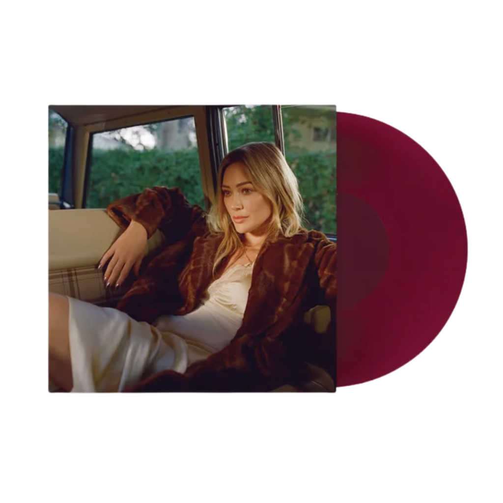 Hilary Duff:  luck … or something (Wine O’Clock Edition) Cranberry Vinyl B-STOCK