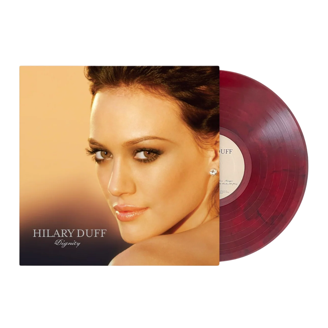 Hilary Duff: Dignity Merlot & Black Swirl Vinyl Limited Imported Edition PREORDER
