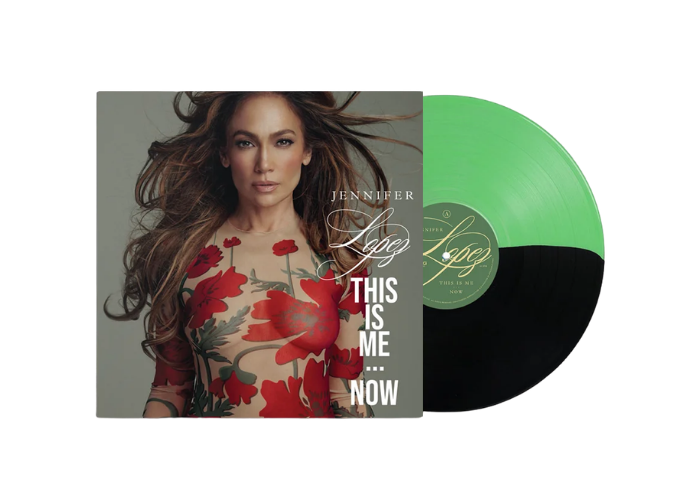 Jennifer Lopez: This Is Me... Now Alternate Cover Green Black Split Vinyl