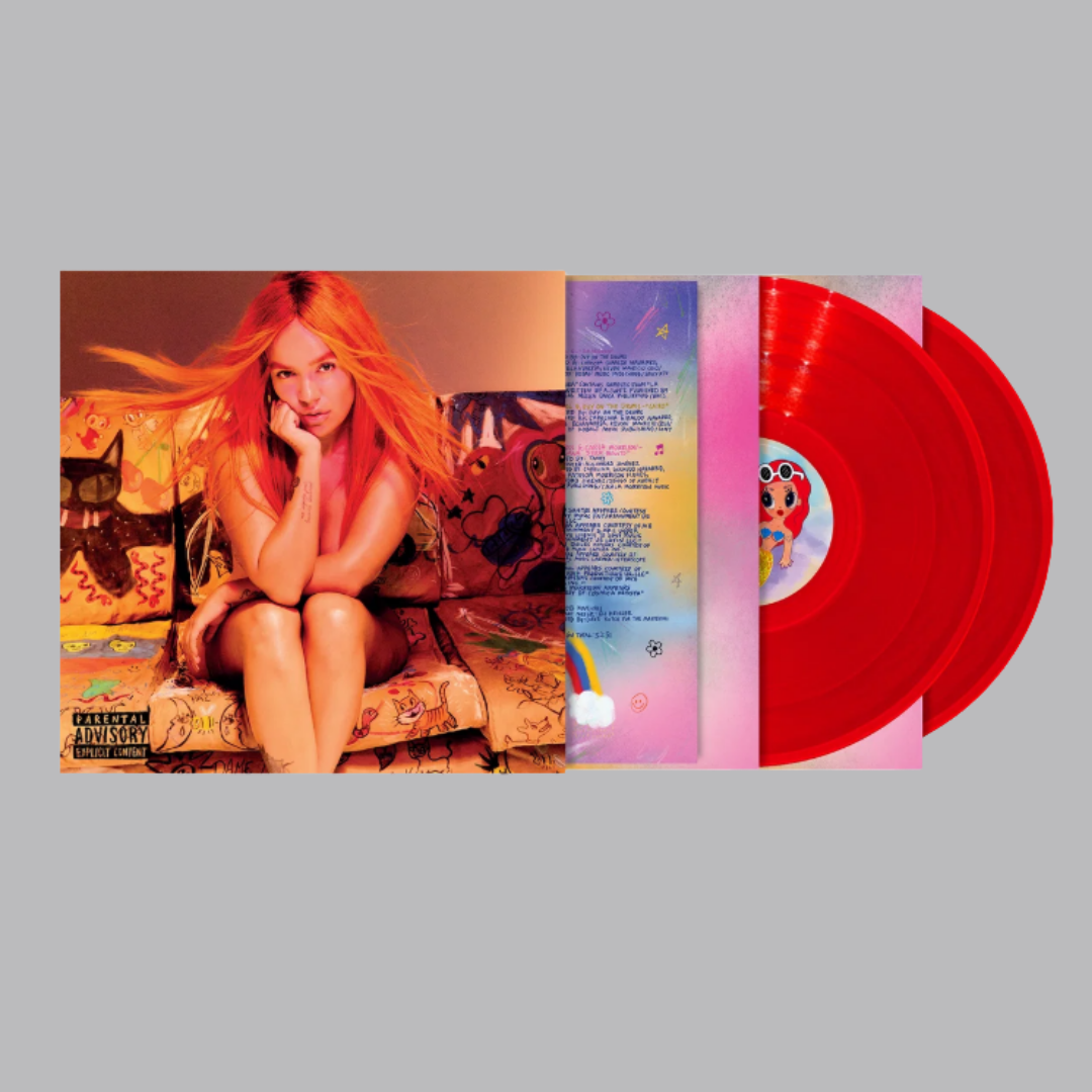 Karol G: Mañana Será Bonito Alternate Cover Imported Red Vinyl PREORDER