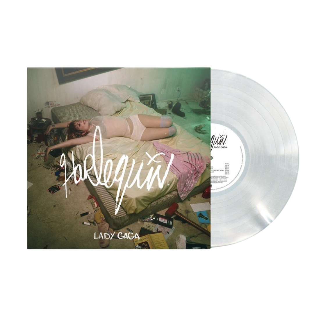 Lady Gaga Harlequin Alternate Sleeve Exclusive Clear Vinyl