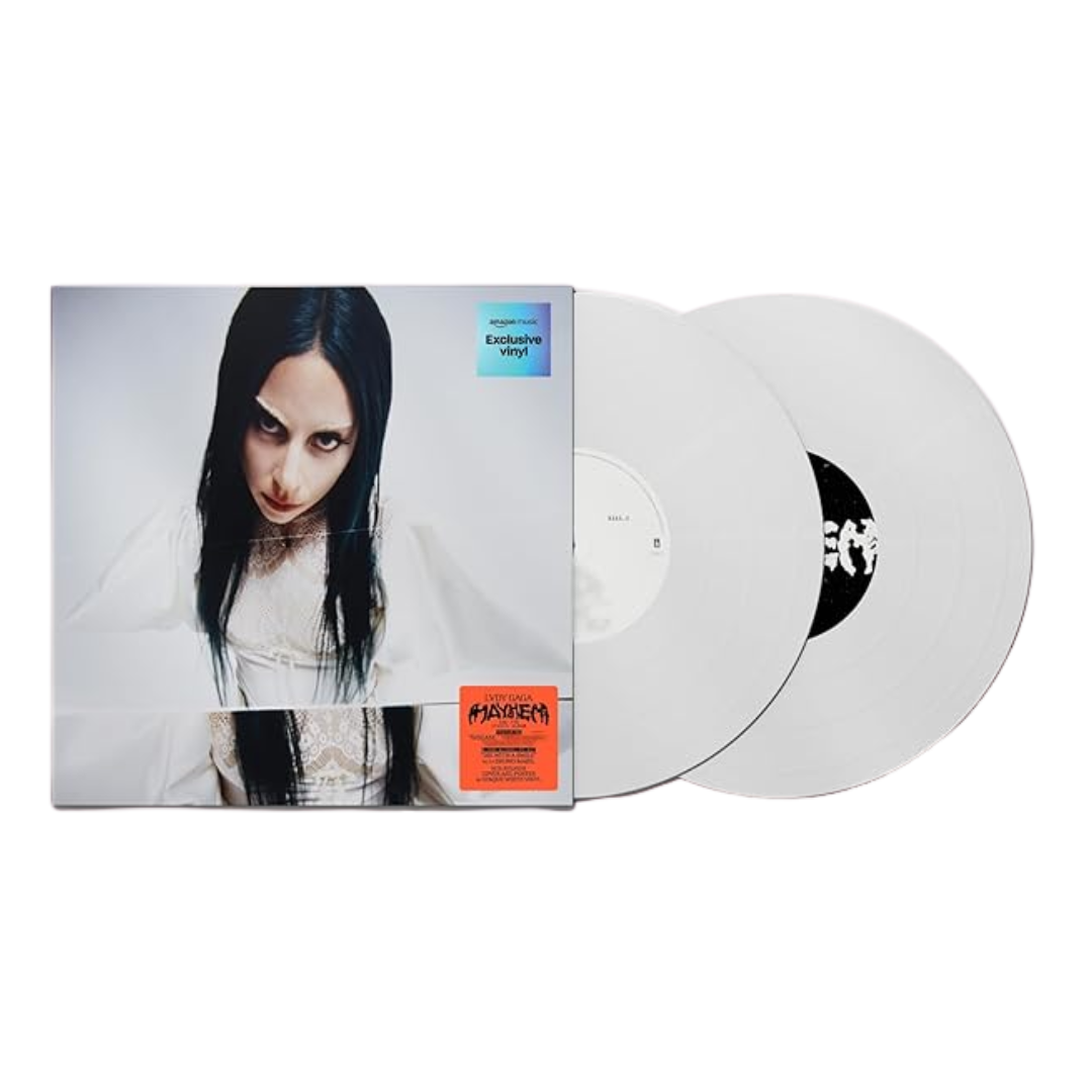 Lady Gaga: Mayhem, Amazon Exclusive Opaque White Vinyl Limited Edition