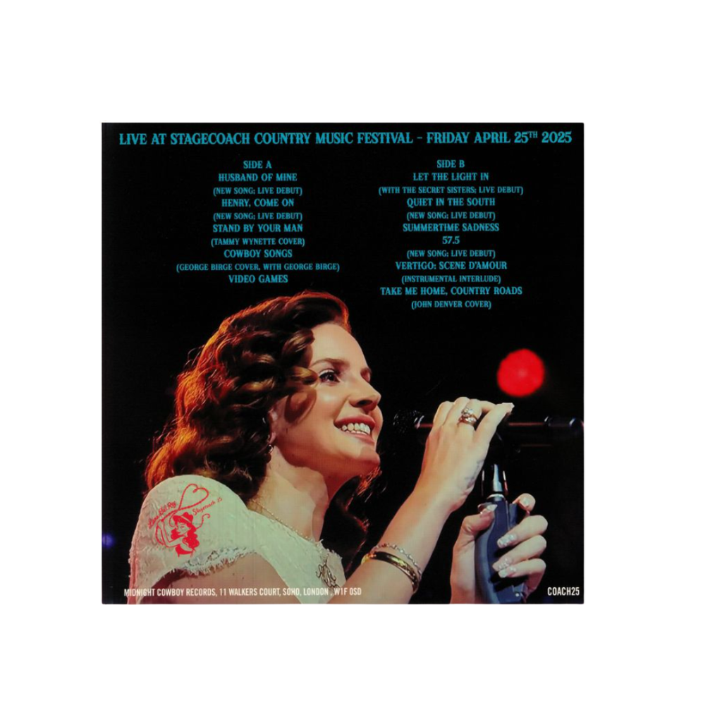 Lana Del Rey: Live at Stagecoach Vinyl 2025