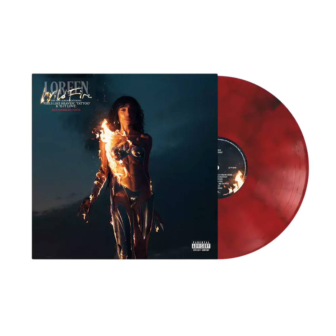 Loreen: Wildfire Midnight Red Vinyl + Signed Manifesto Card PREORDER