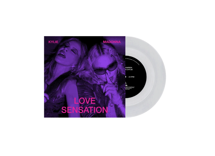 Madonna: Love Sensation 7inch Clear Vinyl PREORDER