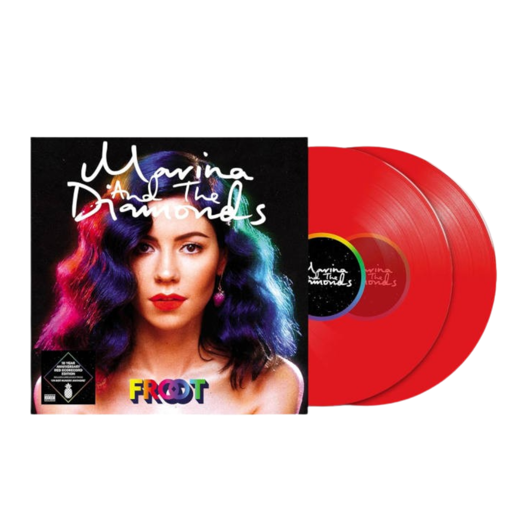 Marina And The Diamonds: FROOT Limited Edition Red 2LP EcoRecord 10 Year Anniversary Edition