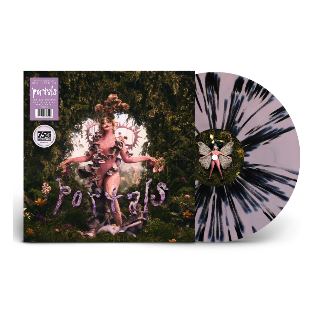 Melanie Martinez: Portals Limited Edition Baby Pink with Black Swirl Vinyl PREORDER