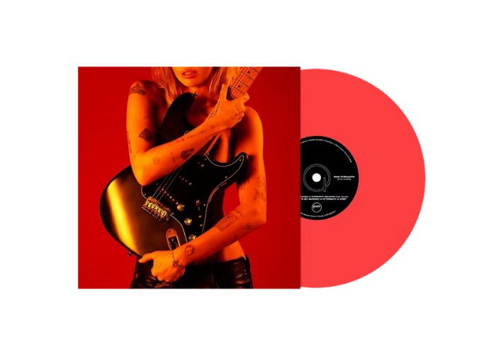Miley: Bass Persuades US Imported Neon Coral Vinyl PREORDER