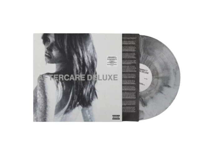 Nessa Barrett: Aftercare Deluxe UO Black And White Galaxy Vinyl