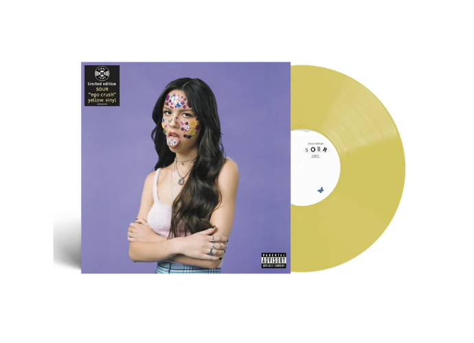 Olivia Rodrigo: Sour Ego Crush Yellow Limited Edition Vinyl PREORDER
