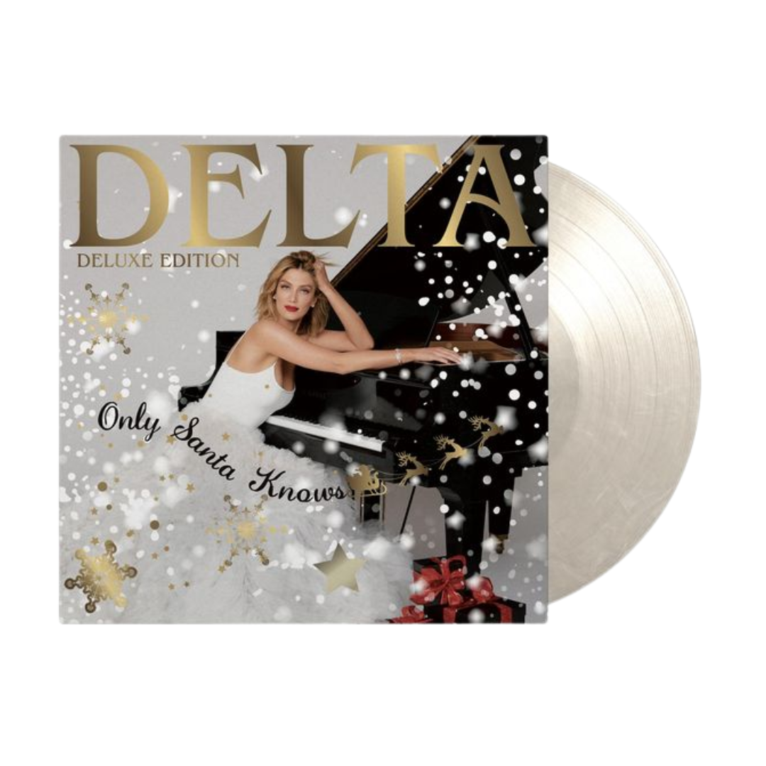 Delta Goodrem: Only Santa Knows White Marbled Vinyl Limited Edition PREORDER