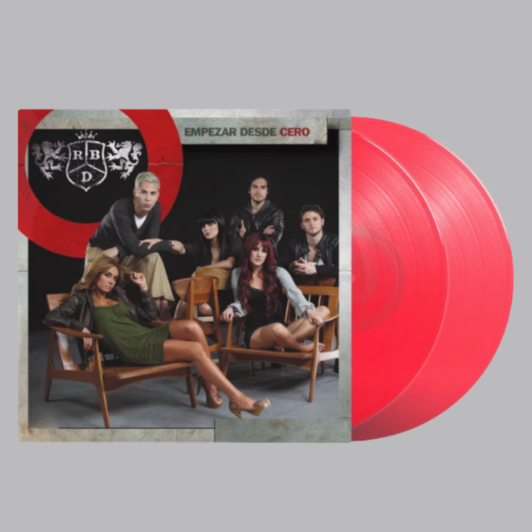 RBD: Empezar Desde Cero Imported Red Vinyl PREORDER