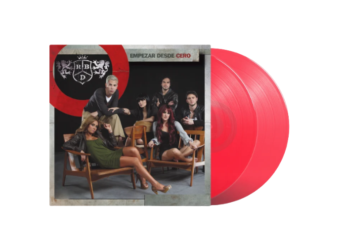 RBD: Empezar Desde Cero Imported Red Vinyl PREORDER