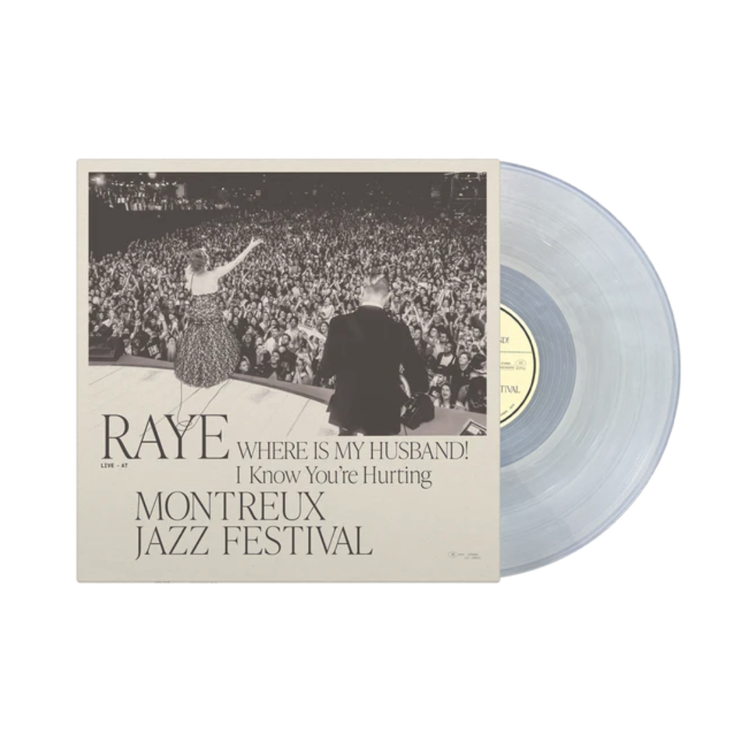 Raye: WHERE IS MY HUSBAND! & I KNOW YOU'RE HURTING - LIVE AT MONTREUX 12" Vinyl