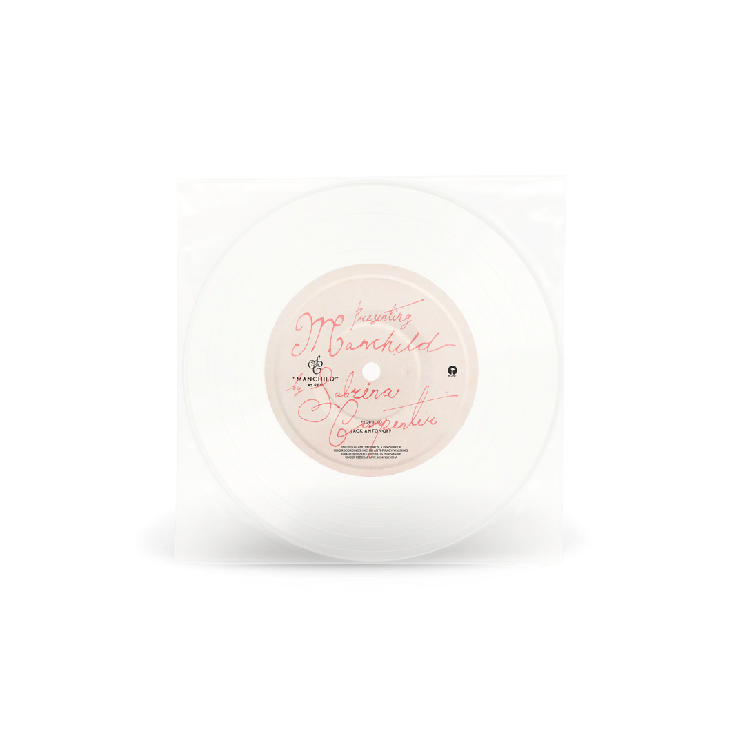 Sabrina Carpenter: Manchild 7inch Clear Single Vinyl PREORDER