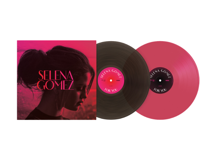 Selena Gomez: For You Pink & Black Ice Vinyl PREORDER