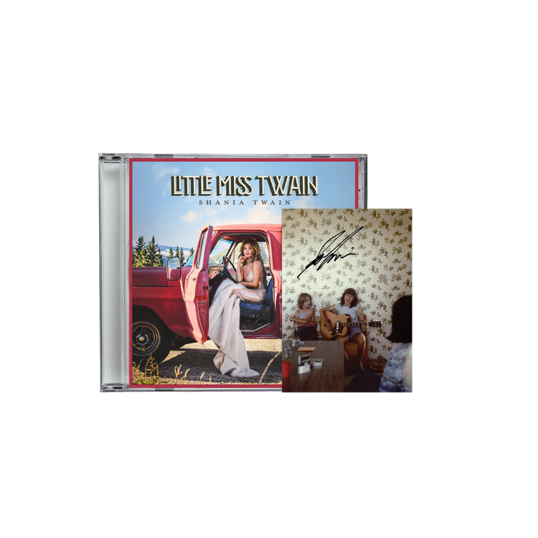 Shania Twain: Little Miss Twain CD + Signed Art Card PREORDER