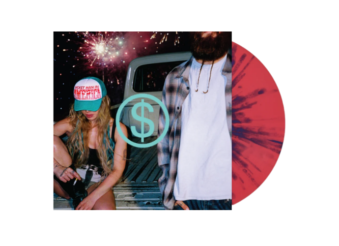 Slayyyter: wor$t man in america - Head Red And Blue Splatter Imported Vinyl PREORDER