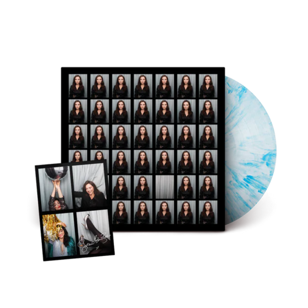 Sophie Ellis-Bextor: Perimenopop Blue Marble Vinyl Signed Card