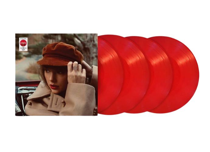 Taylor Swift: Red Target Exclusive Imported Vinyl (4LP) PREORDER