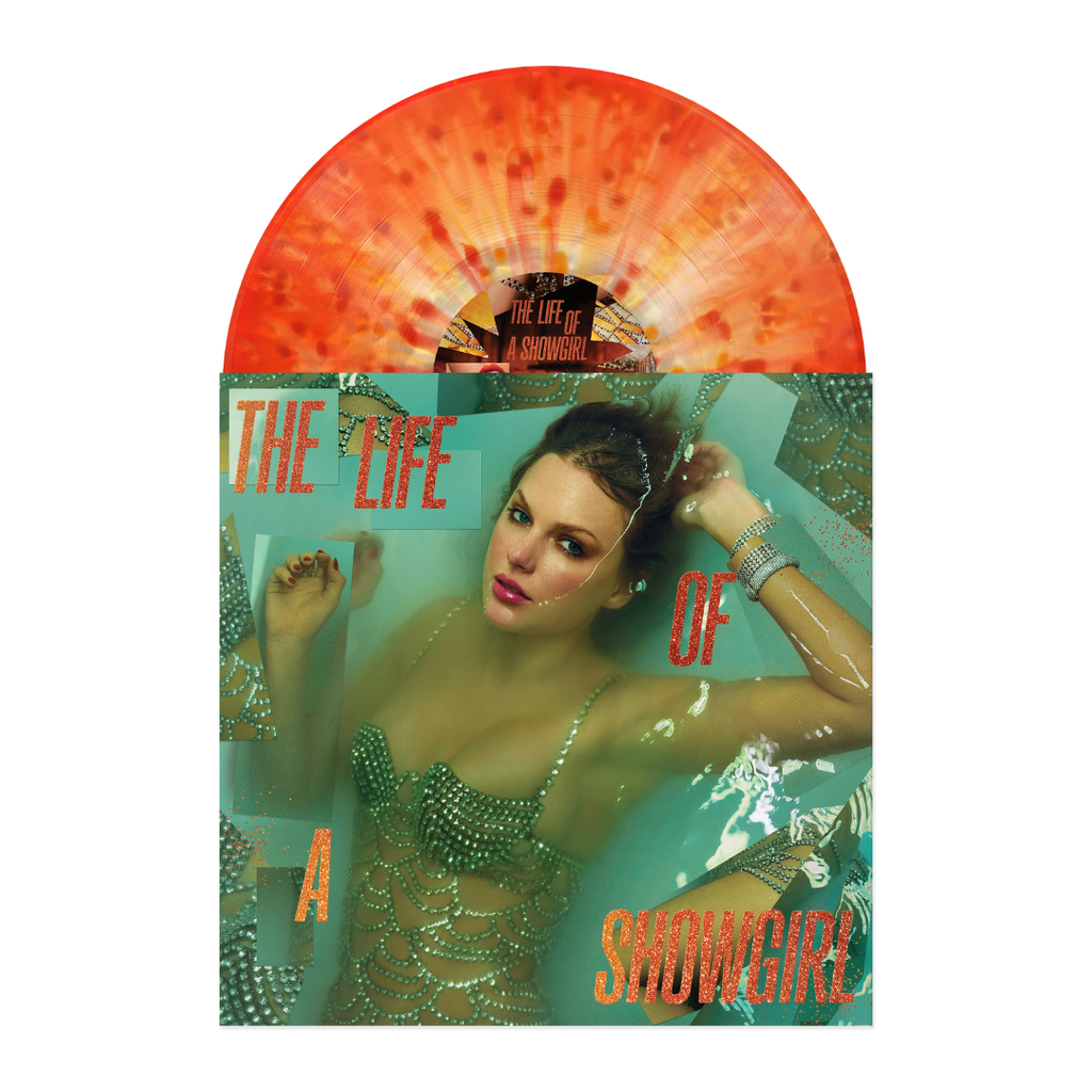 Taylor Swift: The Life of a Showgirl: Lit My Sky Up Orange Metallic Vinyl PREORDER
