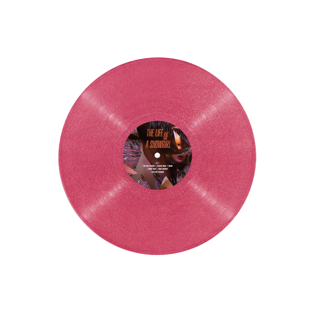 Taylor Swift: The Life of a Showgirl: Sequins Are Forever Magenta Glitter Vinyl PREORDER