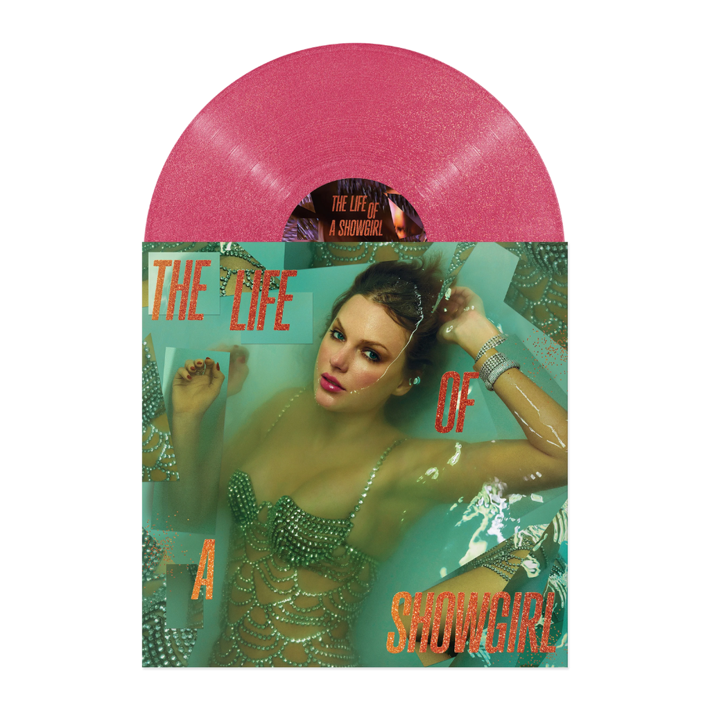 Taylor Swift: The Life of a Showgirl: Sequins Are Forever Magenta Glitter Vinyl PREORDER