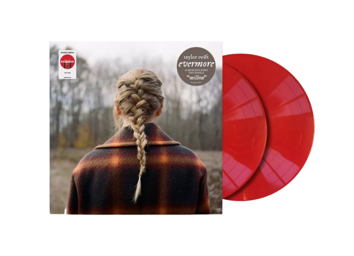 Taylor Swift: Evermore Exclusive Imported Red Vinyl PREORDER