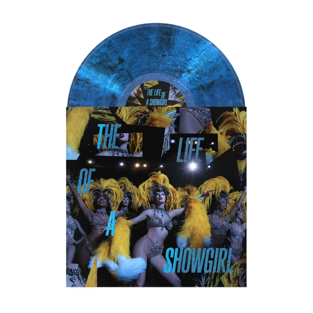 Taylor Swift: The Life of a Showgirl - Lakeside Beach Blue Sparkle Vinyl PREORDER