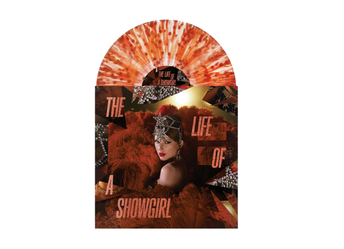Taylor Swift: The Life of a Showgirl The Tiny Bubbles in Champagne Edition (Red Lipstick & Lace Transparent Vinyl) PREORDER