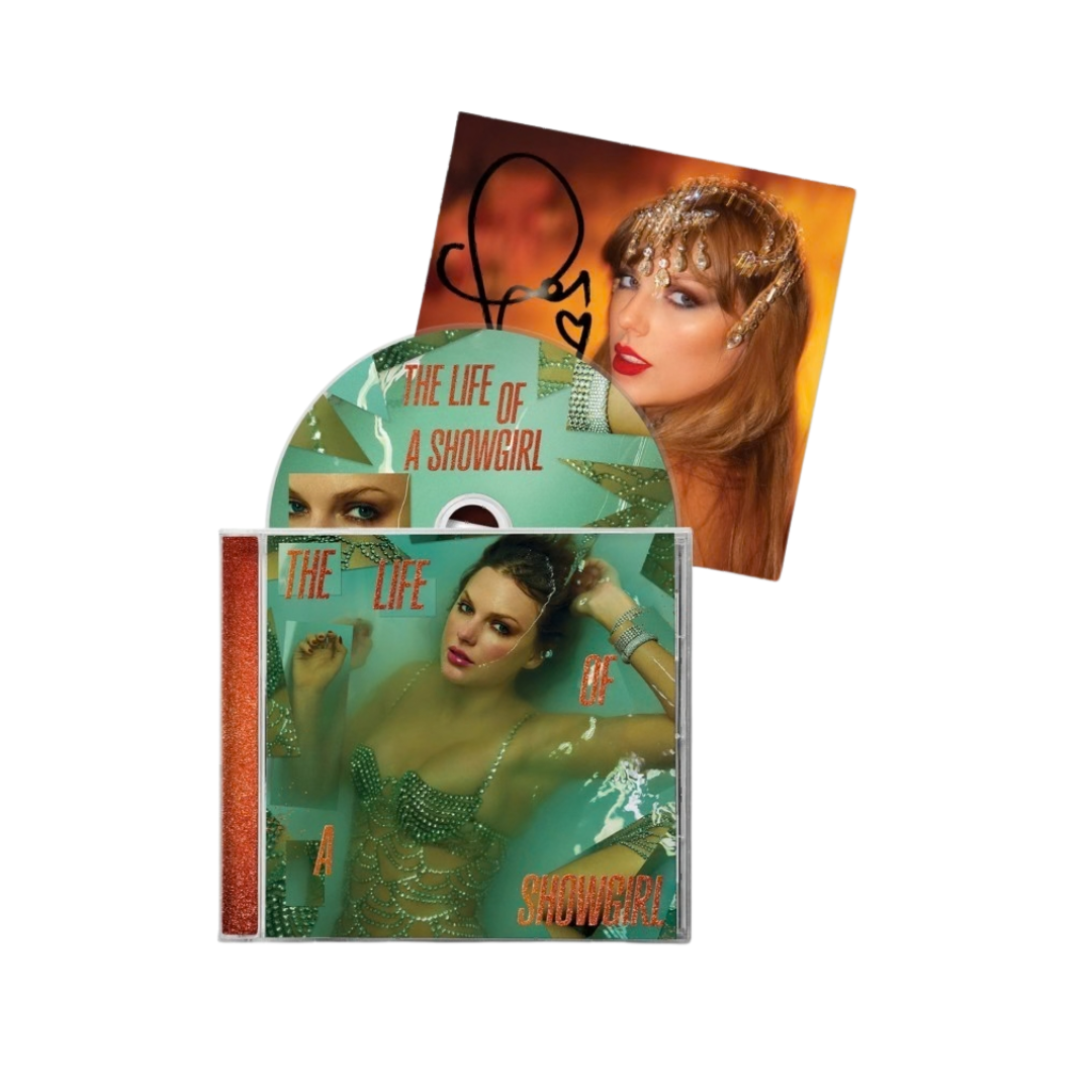 Taylor Swift: The Life Of A Showgirl Signed CDs Photo 1 PREORDER