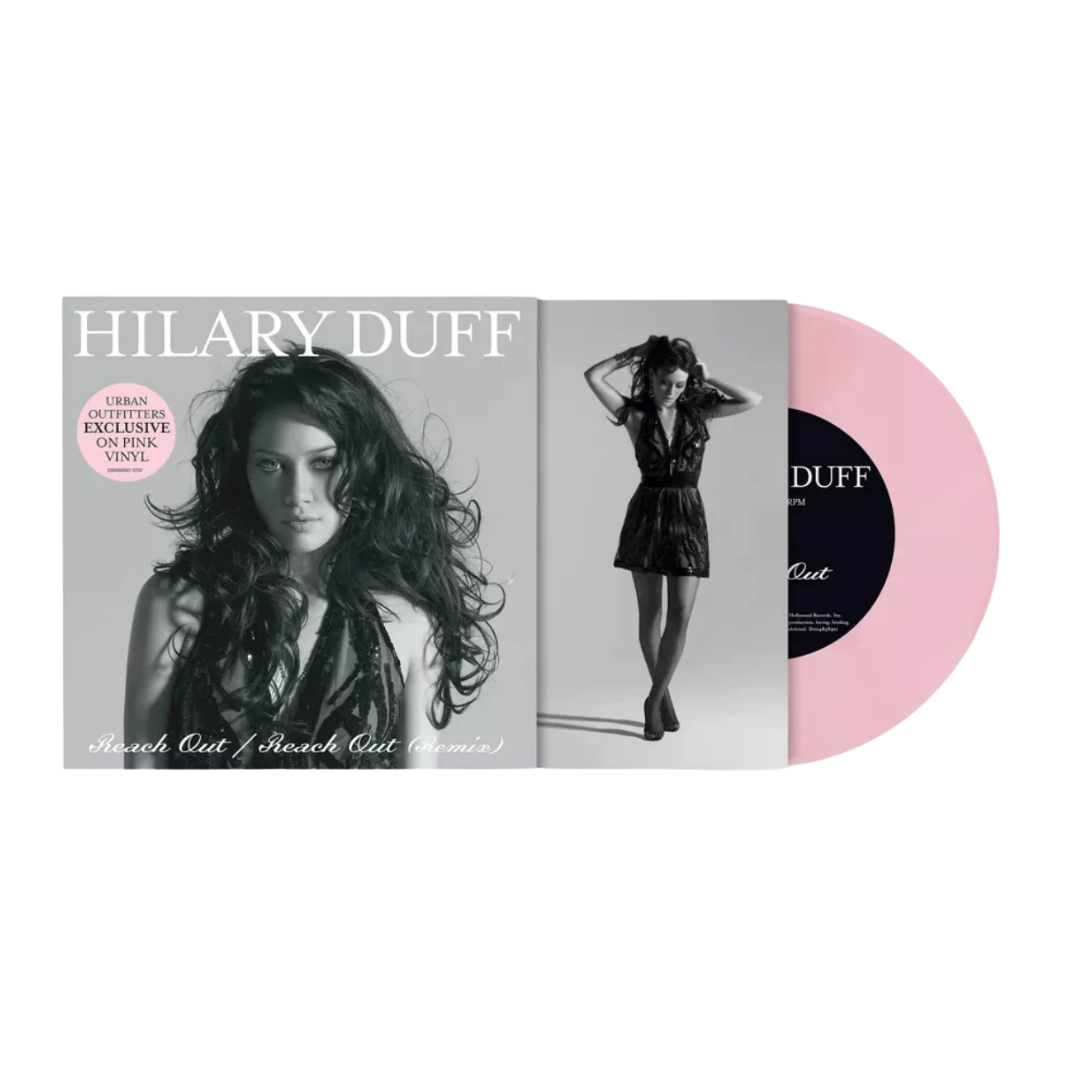 Hilary Duff: Reach Out UO Exclusive 7-inch Single Pink Vinyl PREORDER