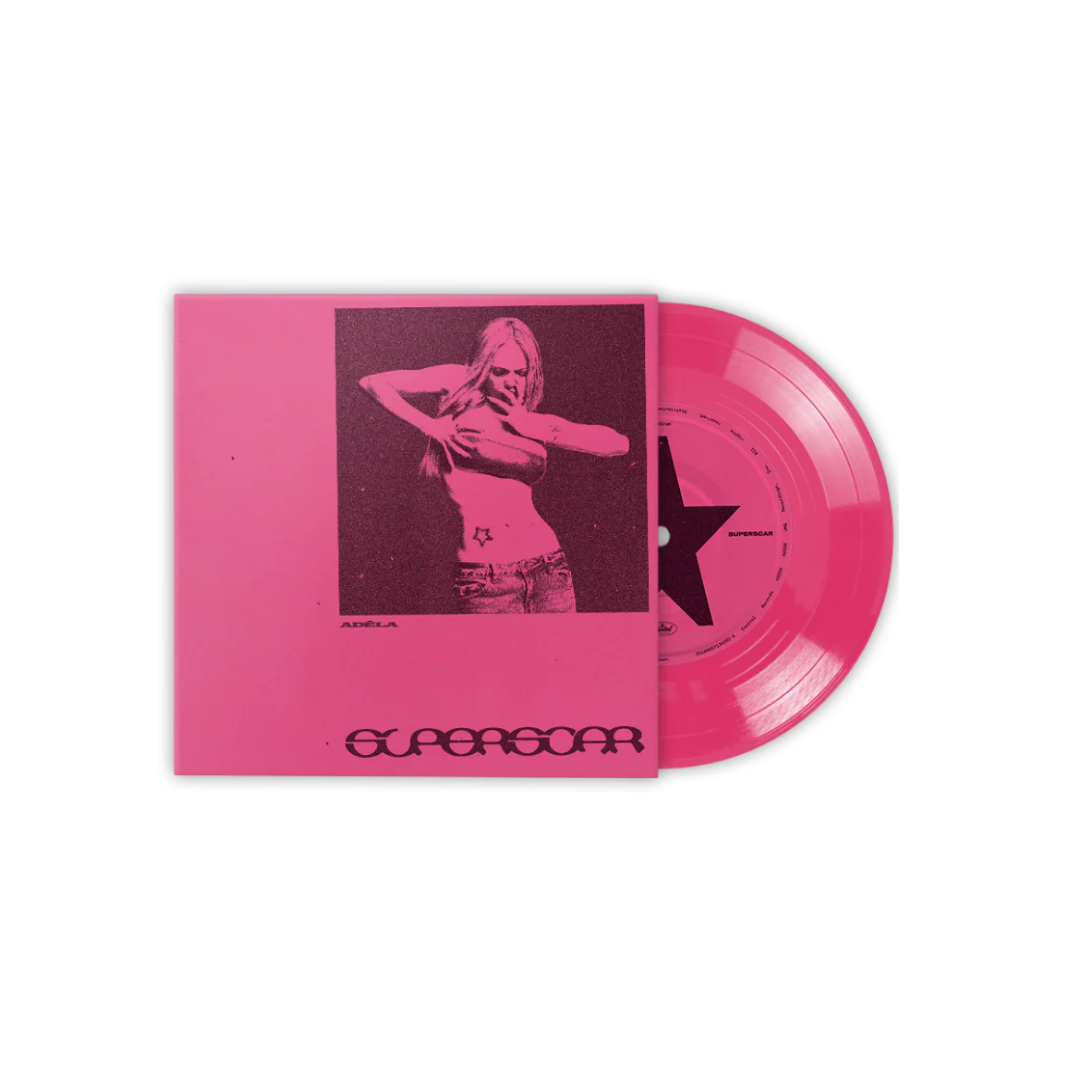 Adéla: Superscar 7" Pink Vinyl Imported PREORDER
